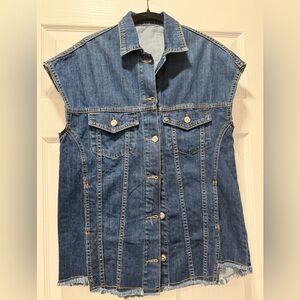 Stylish Denim Vest